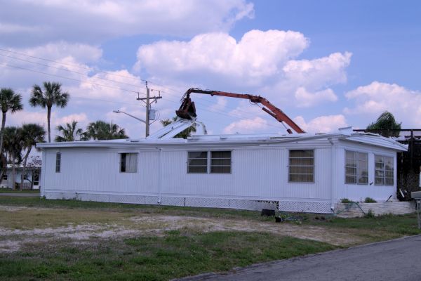 Mobile Home Demolition in New Bern