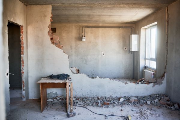 Wall Demolition in New Bern