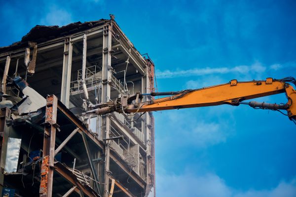 Factory Demolition in New Bern