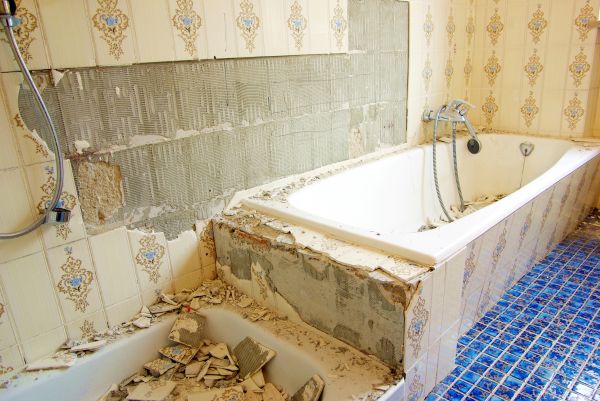 Shower Demolition in New Bern